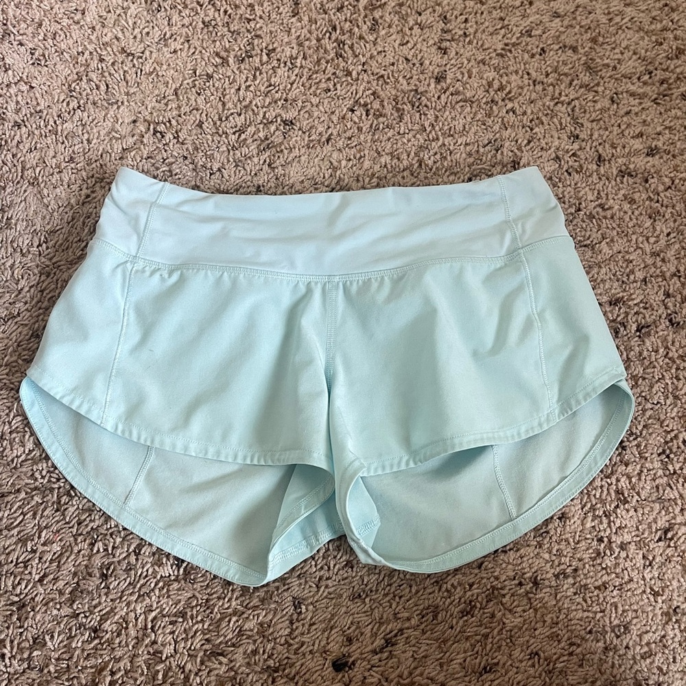 Lululemon Blue Shorts Speedups